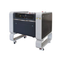 Máquina CNC láser CO2 WER42-6040 de 80W con controlador Ruida