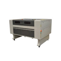Máquina CNC láser CO2 WER57-9060 de 100W con sistema de control Ruida